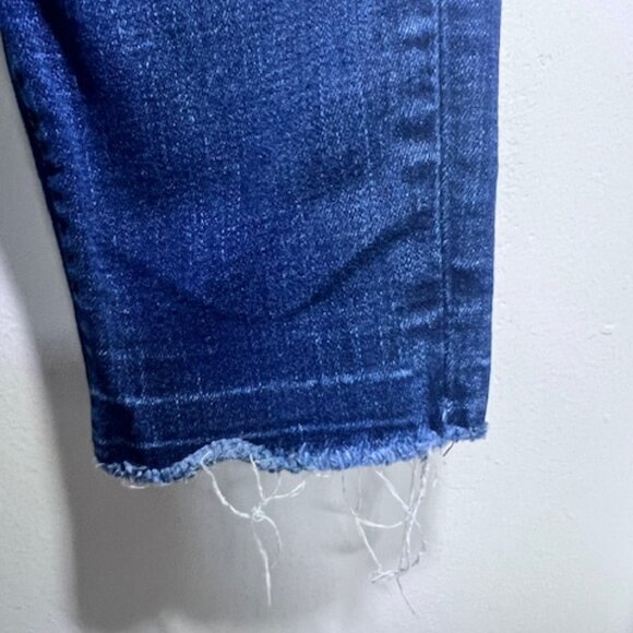 HUDSON KRISTA SUPER SKINNY RAW HEM JEANS SIZE 27 - Picture 9 of 11